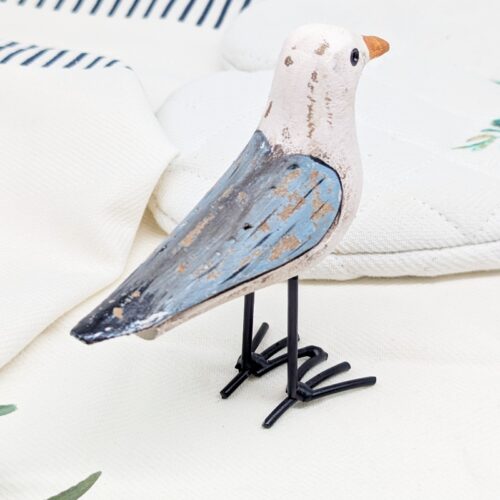 Standing Seagull Bird Ornament