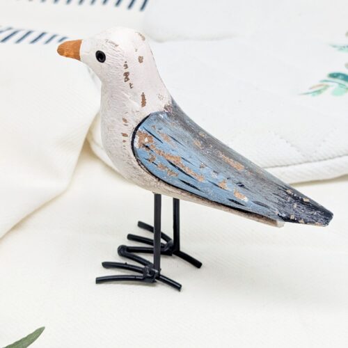 Standing Seagull Bird Ornament