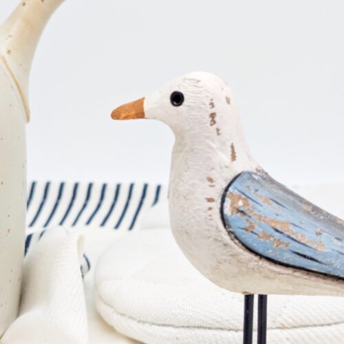 Standing Seagull Bird Ornament