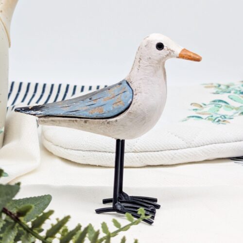 Standing Seagull Bird Ornament