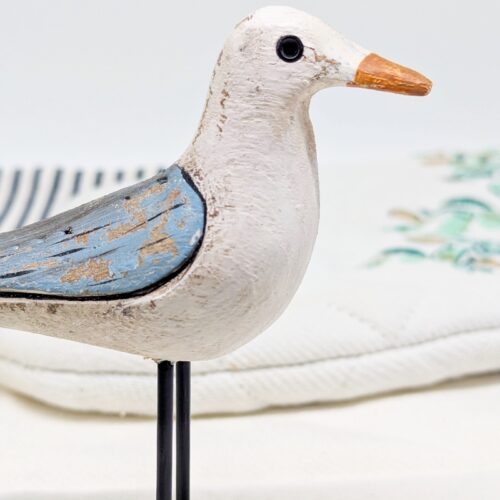 Standing Seagull Bird Ornament