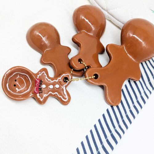 Gingerbread Man Measuring Spoons 4 Piece Set