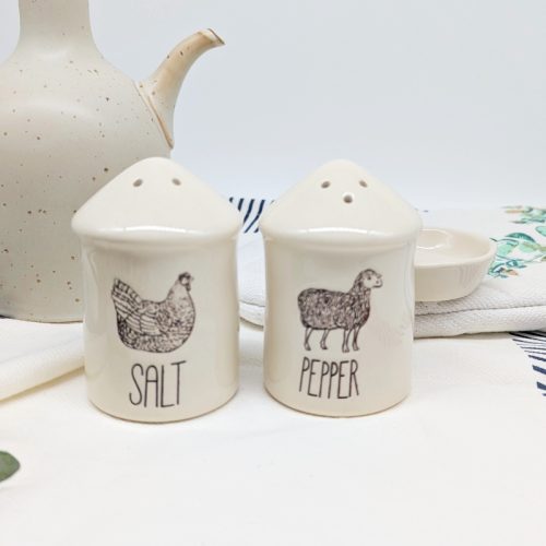 Farm Animals Salt Pepper Shaker Set
