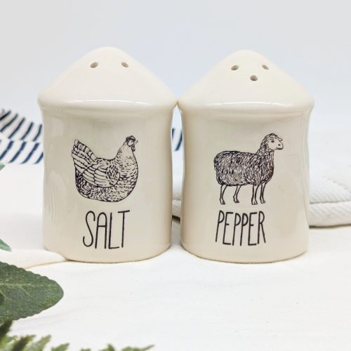 Farm Animals Salt Pepper Shaker Set