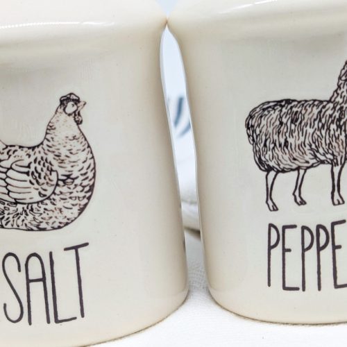 Farm Animals Salt Pepper Shaker Set