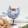 Purrfect Cat on Chicken Figurine