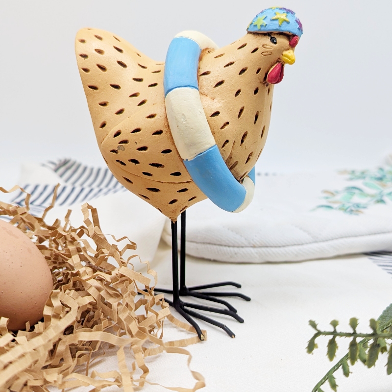 PXL_20251106_000346433 Swimming Lifeguard Chicken Figurine