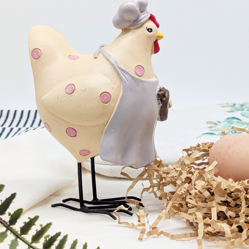 PXL_20251106_000715247 Chef Hat Baking Chicken Figurine