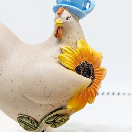 Cup of Sunshine Chicken Figurine