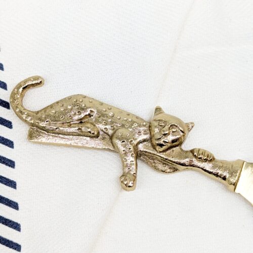 Golden Leopard Metal Bottle Opener