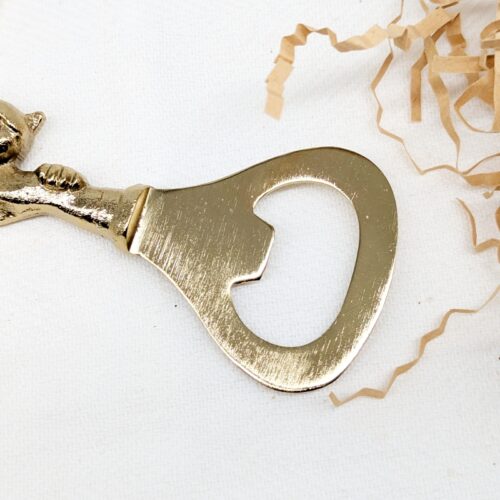 Golden Leopard Metal Bottle Opener