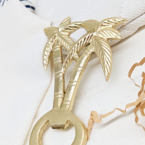 Golden Palm Brass Bottle Opener