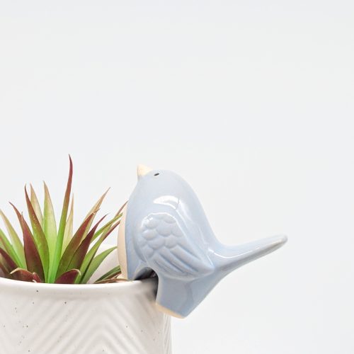 Blue Bird Pot Hanger Sitter