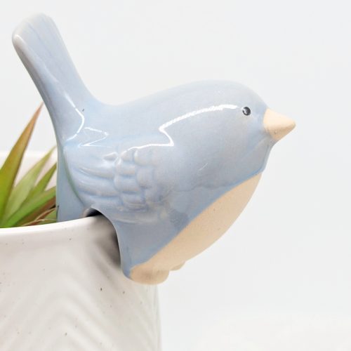 Blue Bird Pot Hanger Sitter