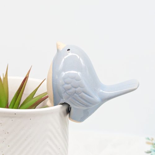 Blue Bird Pot Hanger Sitter