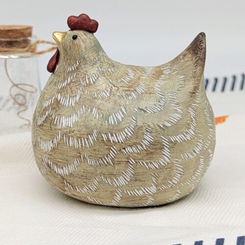 Green Hen Figure Ornament